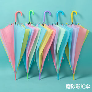 Parapluie transparent à long manche, ouverture automatique, armature en acier, protection soleil et pluie, cadeau d'affaires - Product Image 3