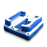 Usine prix personnalisé 5 personne loisirs fête l'île aviron kayak de pêche surf yacht bateau gonflable
