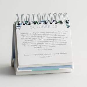 366 pensées <span class=keywords><strong>d</strong></span>évotionnelles qui vous accompagnent dans vos <span class=keywords><strong>d</strong></span>élices et vos <span class=keywords><strong>d</strong></span>éboires quotidiens : un illuminateur de journée inspirant - Calendrier perpétuel - Product Image 5