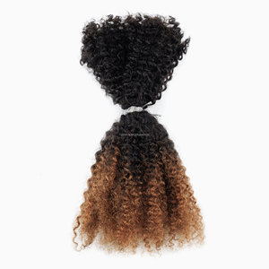 # Capelli Afro Kinky Non Trattati 1B/30 4B, 50 <span class=keywords><strong>Grammi</strong></span>, Doppia Trama, Capelli Umani Afro Kinky per Acconciature Twist - Product Image 3