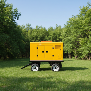 Generatore Diesel Silenzioso Portatile Mobile Cummins 10Kw 20Kw 25Kva 30Kva 50Kva 75Kva 100Kva 120Kva 150Kva - Produttore - Product Image 4