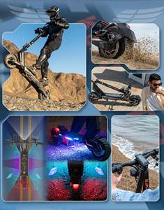 Scooter eléctrico para Kukirin T3 Modelo de aluminio de dos ruedas Scooter inteligente con batería de litio de 15.6Ah - Product Image 5