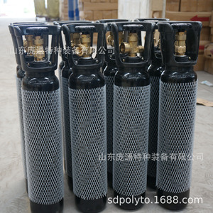 Cilindro de Acero para Uso en el Extranjero para Nitrógeno, Argón, Dióxido de Carbono y Oxígeno, 6.7L, con Asa, Certificado por el DOT según el Estándar Nacional - Product Image 1