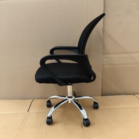 Chaise de bureau moderne et colorée rose vif en maille intégrale avec hauteur réglable et base pivotante – Vente en gros