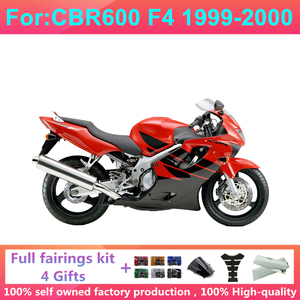 ชุดแฟริ่งเต็มรถจักรยานยนต์ ABS ใหม่เหมาะสำหรับฮอนด้า CBR600F4 CBR600 CBR600F <span class=keywords><strong>F4</strong></span> 1999 2000 99 00ชุดตัวถังทั้งหมด - Product Image 6
