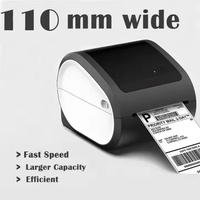 Keluaran baru langsung pencetak Label termal 4x6 Barcode I resolusi Printer 100mm untuk logistik