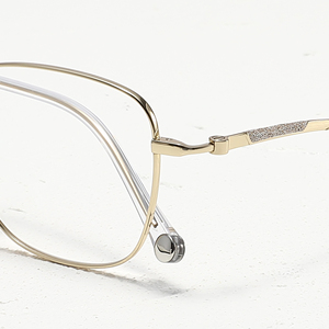 Monturas de Gafas de Titanio Rectangulares con Aro Completo, Ligeras, Unisex, para Adultos, Corrección de Visión, Diseño de Color Sólido - Product Image 2