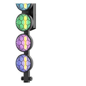 ไฟ LED Wash Light 200W มุมลำแสง 120 องศา 6x50W Golden COB 168x0.5W RGB สำหรับงานอีเว้นท์ - Product Image 4