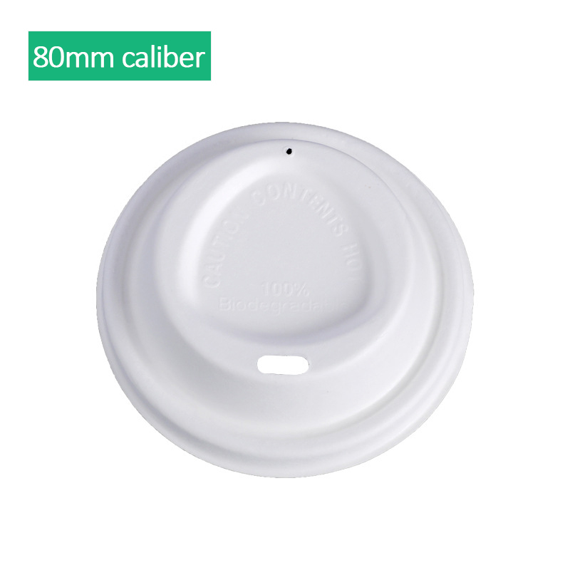 80mm Triángulo Copa Tapa Blanca