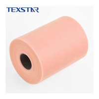 Rouleaux de tissu de dentelle de tulle français 6 pouces 100 mètres pour robe de tulle de filles