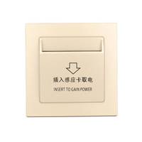 Interruptor Inteligente para Hotel con Tarjeta RFID, Interruptor de Encendido Activado por Tarjeta con Retroiluminación LED