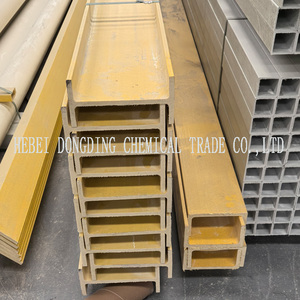 <span class=keywords><strong>FRP</strong></span> H chùm sợ<span class=keywords><strong>i</strong></span> thủy tinh tô<span class=keywords><strong>i</strong></span> chùm pultrusion hồ sơ pultruded GRP hồ sơ H chùm - Product Image 4