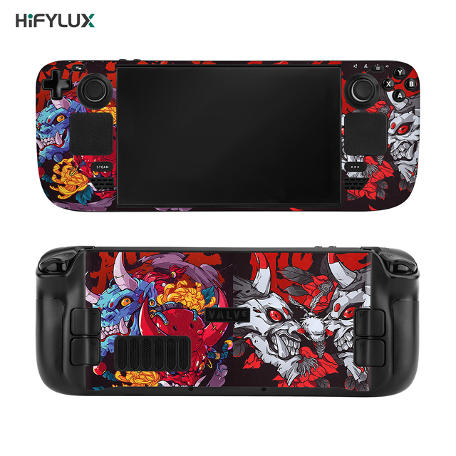 Hifylux PVC Stickers Decal Skin Protective Accessories for Steam Deck Game Console