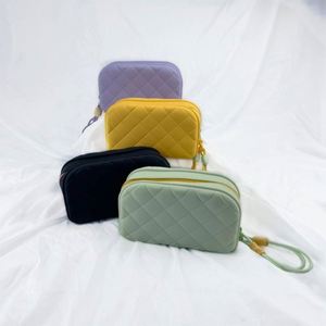 Bolsas de Cosméticos de Silicona Personalizadas con Cierre de Cremallera, Diseño de Caramelos, Organizador de Maquillaje, Cubos de Embalaje para Viaje - Product Image 4