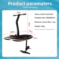 Nouvelle planche de surf hydrofoil électrique tout-terrain pour sports nautiques en position debout