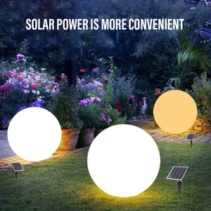 Dẫn phát sáng bóng ánh sáng 16 màu sắc có thể sạc lại không thấm nước hình cầu đèn với điều khiển từ xa cho trong nhà ngoài trời bên trang trí nội thất - Product Image 2