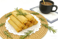 Rouleaux de printemps surgelés 1oz, directement de l'usine, approvisionnement en gros, IQF, collation asiatique croustillante, faible MOQ, vente en gros, OEM