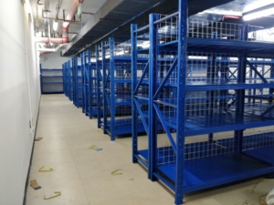 ציוד אחסון תעשייתי רב תכליתי מחסן רב תכליתי עם מדפים פלדה בגובה מתכוונן - Product Image 2