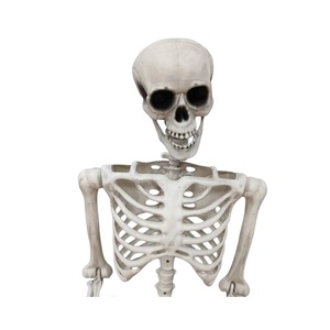 Kỳ nghỉ Khổng Lồ Halloween Đạo cụ trang trí ngoài trời kích thước lớn 163cm thực tế bộ xương đáng sợ - Product Image 5