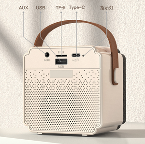 ลำโพงไมโครโฟนพกพาคุณภาพสูง ของขวัญส่งเสริมการขายสำหรับคาราโอเกะเด็ก, คาราโอเกะครอบครัว, ลำโพงคู่ - Product Image 4