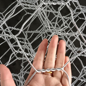 سلال التراب شبكة قفص الحجر الفولاذ المقاوم للصدأ شبكة سلكية ملحومة حجم مخصص لحماية ضفة النهر من قبل هوهونغ - Product Image 4