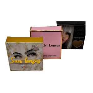 로고 올 컬러 콘택트렌즈 도매 내추럴 컬러 아이 렌즈 신상품 인기 컬러 콘택트렌즈 박스 - Product Image 3