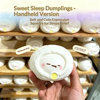 Nouveau Squishy géant Sleepy Dango transfrontalier à rebond lent, toucher doux et moelleux, idéal pour le soulagement du stress, en PU