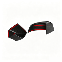 Accessoire extérieur de voiture en carbone véritable, couvre-rétroviseur latéral pour Tesla Model Y Juniper