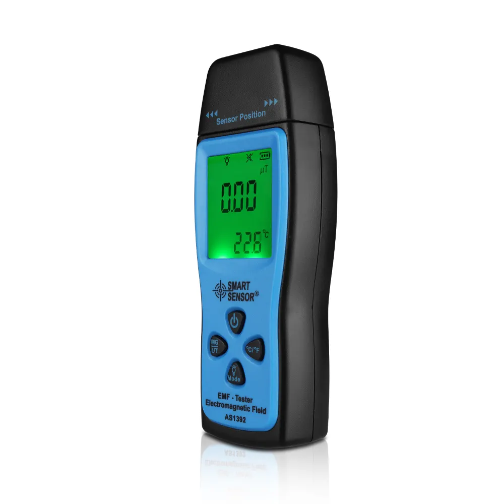 Digital Mini EMF Tester Meter Counter LCD rilevatore di radiazioni di campo elettromagnetico dosimetro portatile dosimetro Tester