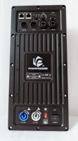 Module amplificateur de caisson de basses actif POWAVESOUND 1600W RMS 4OHMS pour caisson de basses simple de 18 pouces 2400W RMS 8OHMS pour double basse de 18 pouces