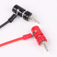ETA3308U Nouveau terminal de panneau en forme de U de type presse avec prise de 4mm Poteau de mise à la terre rétractable résistant à la haute tension