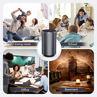 Détecteur de radon domestique Lifebasis WIFI avec capteur à chambre à ionisation pulsée pour usage domestique, détecteur de gaz radon rechargeable, unité Bqm³ ou PCiL