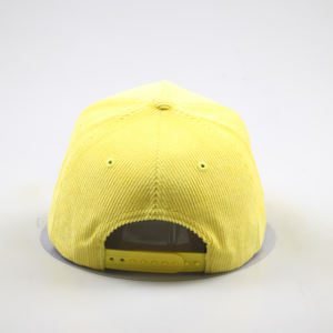 Casquettes Snapback Unisexe Personnalisées Houda de Haute Qualité à 5 Panneaux en Velours Côtelé avec Broderie Imprimée d'Animaux et Logo Avant, Adaptées aux Quatre Saisons - Product Image 4