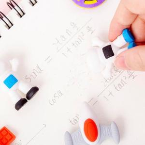 Dễ thương phi hành gia người ngoài hành tinh UFO sáng tạo thẻ tẩy sinh viên văn phòng phẩm - Product Image 4