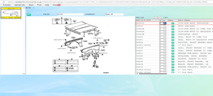 Catálogo de Piezas en Línea EPC del Concesionario de <span class=keywords><strong>Toyota</strong></span> 2025, Soporte Técnico de Un Año para Autos Eléctricos <span class=keywords><strong>Toyota</strong></span> Bz3x Bz4x - Product Image 6