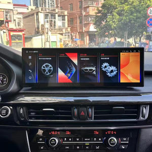 14.9 pollici Android Carplay GPS navigazione Multimedia schermo Radio per BMW X5 X6 F15 F16 2014-2018 di posizionamento del cruscotto amplificatore - Product Image 1