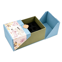 Boîte rigide de luxe imprimée pour fleurs éternelles, boîte cadeau pliable, impression quadricolore, pelliculage UV sélectif, logo personnalisé en relief