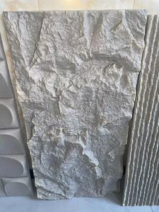 Materiale di decorazione più caldo Pu cultura artificiale pietra interna ed esterna Pu pietra finta un pannello una parete - Product Image 6