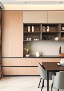 Armoire de <span class=keywords><strong>cave</strong></span> à vin sur mesure pour meubles de maison Solution unique pour cuisine et salon Buffet à manger Étagère de rangement - Product Image 3