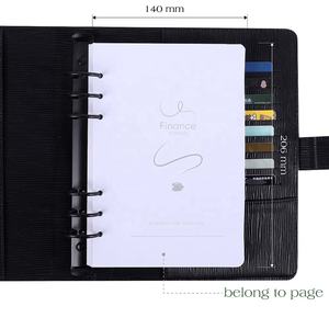 Hongbo nuovo Best seller A5/A6 inserti per pianificatore di carta sfusa per denaro/organizzazione del <span class=keywords><strong>debito</strong></span> - Product Image 2