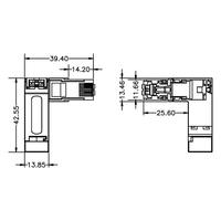 Connecteur Ethernet RJ45 Mâle 2026 SIGNAL Cat5/Cat6/Cat7 4/8 Broches 60V 1.5A Contact en Laiton Boîtier en Alliage de Zinc IP67/IP68 Audio