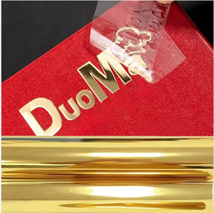 فيلم REDLABEL UV DTF للطباعة الحرارية ونقل الحروف (فيلم <span class=keywords><strong>E</strong></span>) قابل للغسل، مناسب للأعمال اليدوية، رقائق ذهبية للختم الساخن على الألومنيوم - Product Image 5