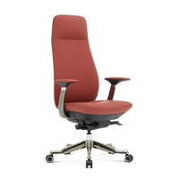 Silla Ejecutiva de Cuero PU Noel, Muebles de Oficina, Silla Ergonómica de Respaldo Alto de Lujo, Fabricante de Muebles Comerciales