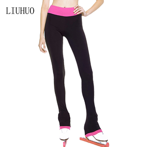 LIUHUO <span class=keywords><strong>Pantaloni</strong></span> Aderenti Invernali per Allenamento di Pattinaggio Artistico per Bambine - Product Image 5