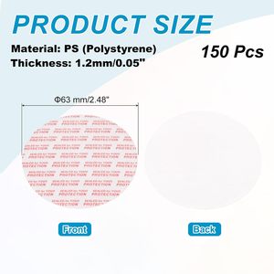 Guarnizioni Adesive Rotonde in Schiuma PS Resistenti alle Manomissioni <span class=keywords><strong>per</strong></span> Tappi in Plastica, Vetro, Barattoli e <span class=keywords><strong>Fiale</strong></span> - Product Image 6