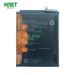 Batería de Litio para Teléfono Móvil NIBT Wholesale HB476586ECW 4.40V 4300mAh 16.43Wh para HUAWEI HonorX10(5G)/Honor <span class=keywords><strong>Play4</strong></span>(5G)/Maimang 9 - Product Image 1