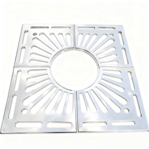 Grille d'arbre carrée en acier pour extérieur, grille d'arbre en métal pour trottoir, fournisseur de grille d'arbre en <span class=keywords><strong>fer</strong></span> pour bord de route - Product Image 6