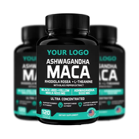 Capsules d'extrait de racine de maca noire biologique, complément alimentaire naturel à base de plantes pour hommes et femmes, vitamines plus puissantes pour adultes