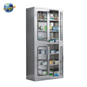 Gabinetes para Instrumentos Médicos de Acero Inoxidable, Almacenamiento Quirúrgico para Sala de Consulta, Almacenamiento Dental para Hospital, Taller - Product Image 2