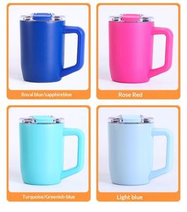 Taza Térmica Portátil de Doble Capa de Acero Inoxidable con Tapa, Mantiene las Bebidas Calientes/Frías Durante 6 Horas - Product Image 6